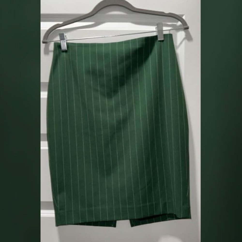 Express Pinstripe Skirt